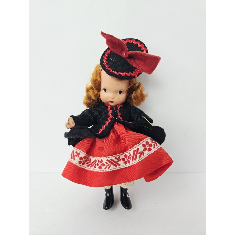 Vintage Nancy Ann Storybook Doll moveable legs 123 One Two